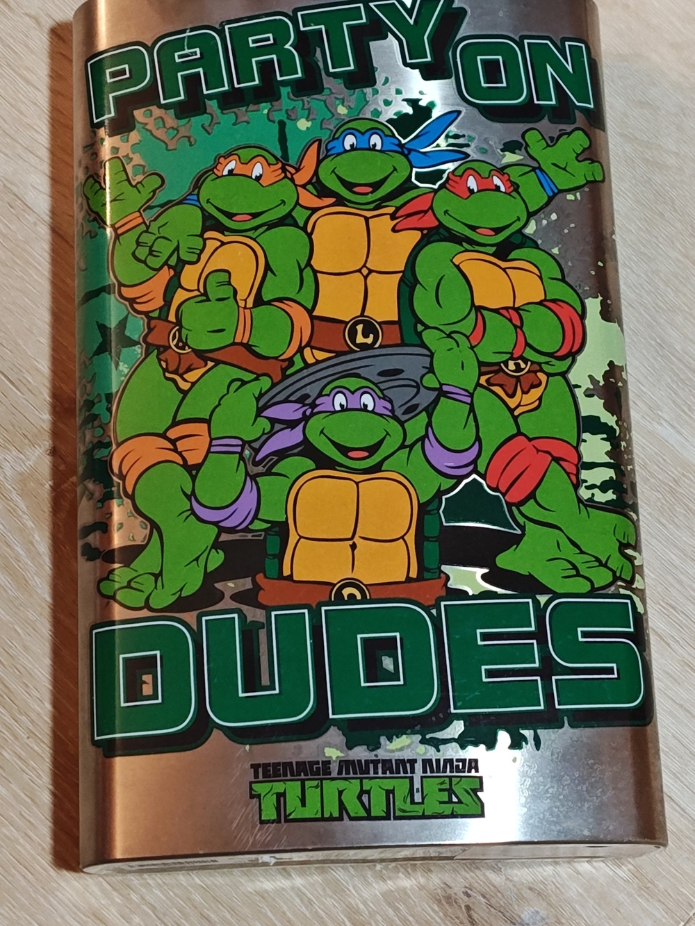 Teenage Mutant Ninja Turtles Jumbo 64 Oz Stainless Steel Flask Party On Dudes
